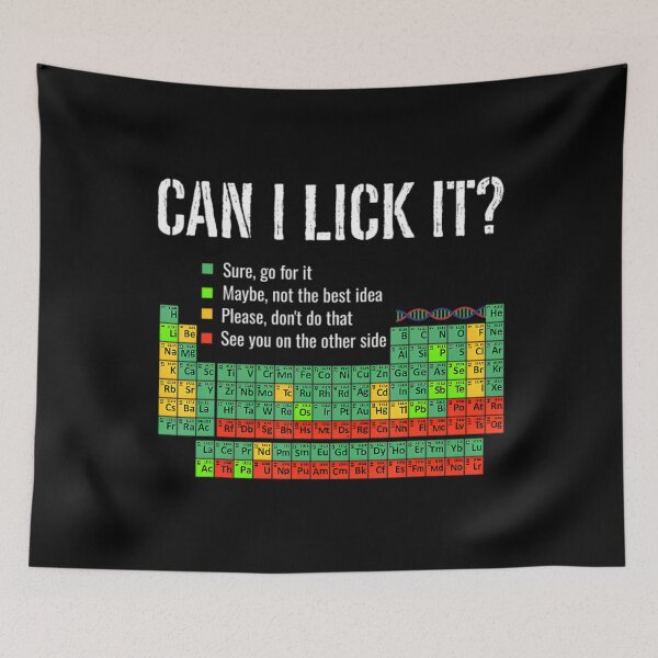 Item preview, Can I Lick It Periodic Table Science School designed and sold by PolancosusOni.
