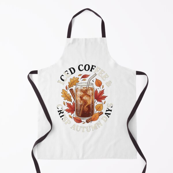 Item preview, Iced Coffee and Crisp Autumn Days Shirt designed and sold by HappyCuteCat.