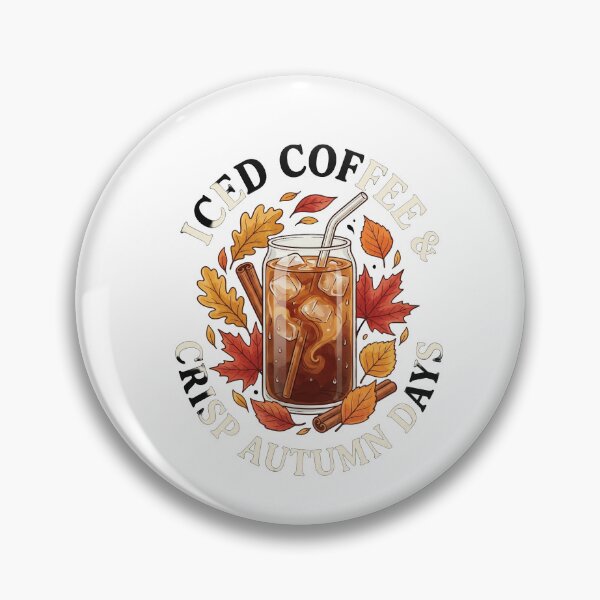 Item preview, Iced Coffee and Crisp Autumn Days Shirt designed and sold by HappyCuteCat.