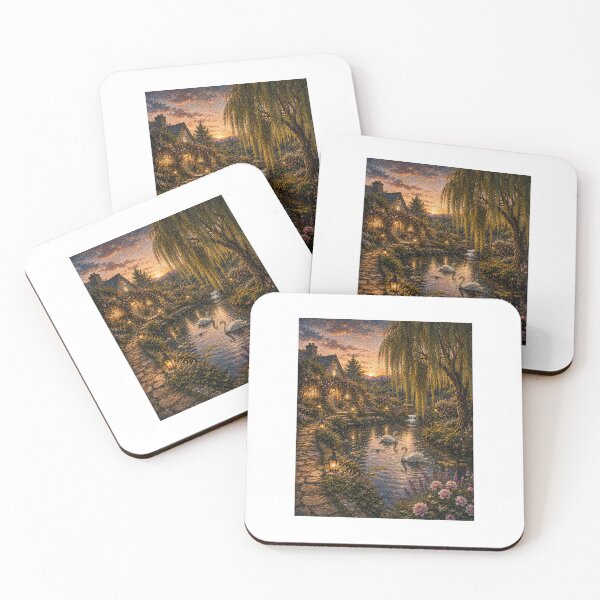 Item preview, The Swan Pond designed and sold by WildSkyMuse.