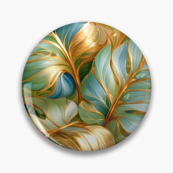 Item preview, Abstract Tropical Leaves Art designed and sold by MargaretWiktor.