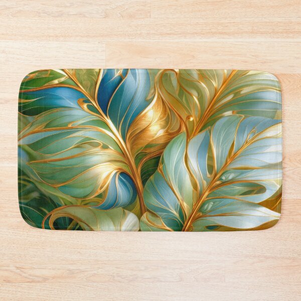 Item preview, Abstract Tropical Leaves Art designed and sold by MargaretWiktor.