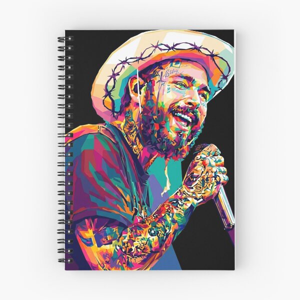 Item preview, Post Malone Rapper Pop Art designed and sold by SiksisArt.