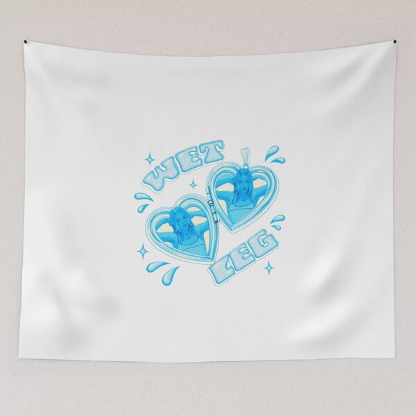 Item preview, Blue Gradient And White Retro Band designed and sold by laurenkoppar.