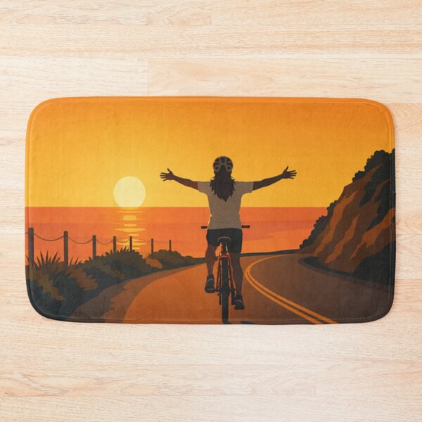 Item preview, Sunset Freedom On The Coastal Road designed and sold by Creative_Canvas.