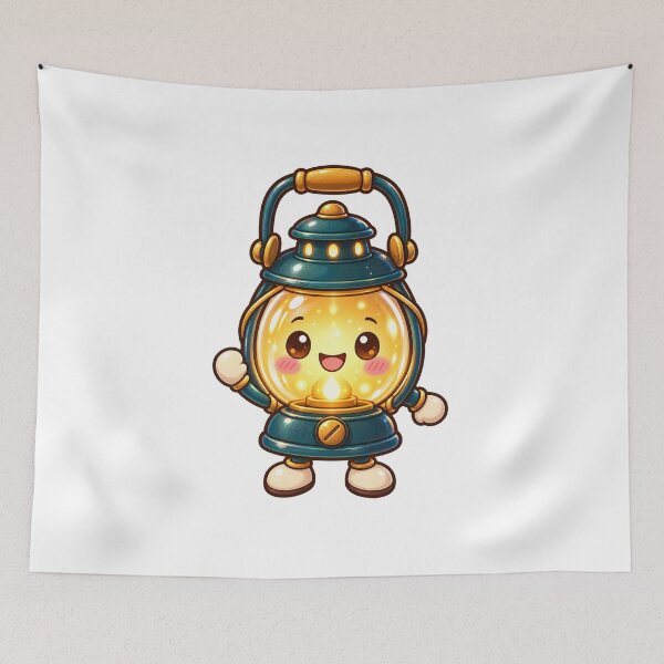 Item preview, Cozy Kawaii Lantern with Warm Glow designed and sold by Krys-Designs.