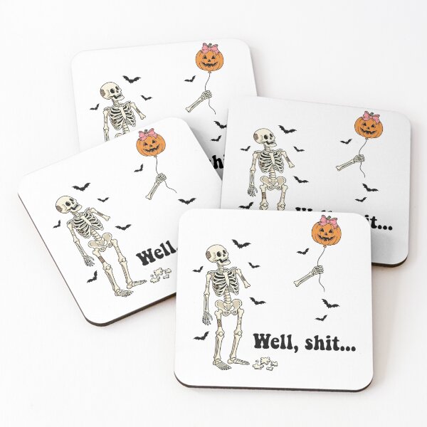 Item preview, Funny Sarcastic Skeleton Halloween Dark Humor designed and sold by KroghDs.