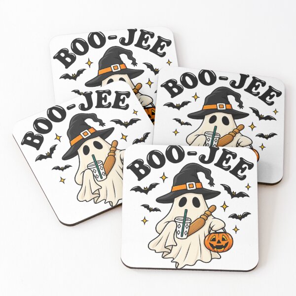 Item preview, BOO-JEE Cute Ghost Witch Halloween  designed and sold by Final Chance Designs⭐️⭐️⭐️⭐️⭐️.