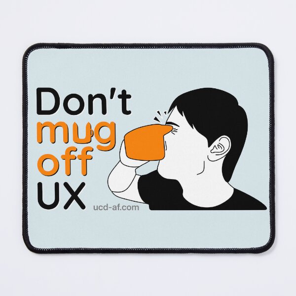 Item preview, Don't Mug Off UX - V2 designed and sold by User-Centred Design AF.