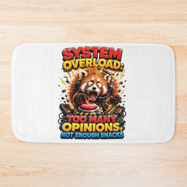 Item preview, System Overload Too Many Opinions Not Enough Snacks designed and sold by Sovereign Supply Co..