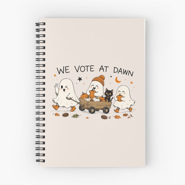 Item preview, We Vote at Dawn, Pro Democratic Fall Liberal Political Humor, Polite Anti Trump Midterms Voter Gift designed and sold by Cchotlan.