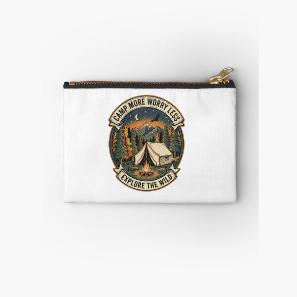 Item preview, Camp More Worry Less National Park Shirt designed and sold by HappyCuteCat.