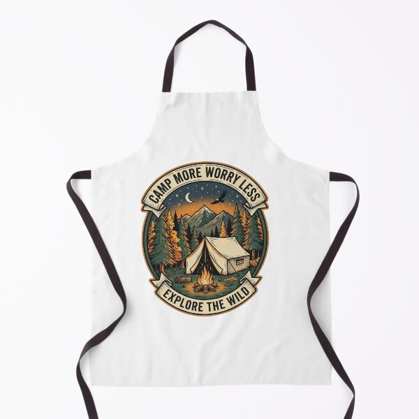 Item preview, Camp More Worry Less National Park Shirt designed and sold by HappyCuteCat.