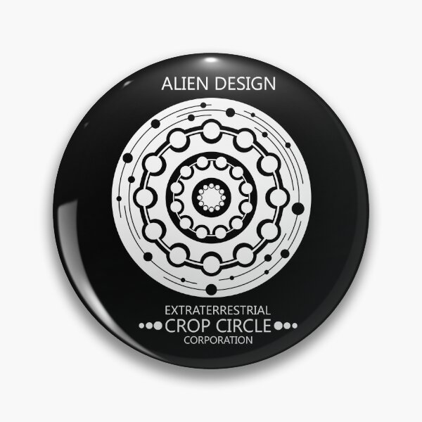 Item preview, Extraterrestrial Crop Circle Corporation Alien Design 16 designed and sold by MagicEyesOnly.