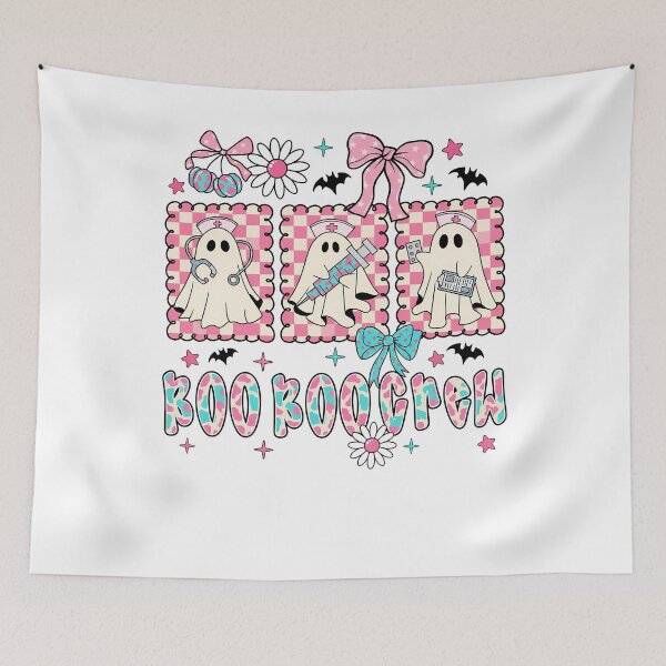 Item preview, Boo Boo Crew Cute Halloween Nurse Ghost designed and sold by KroghDs.