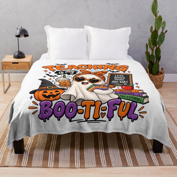 Item preview, Teaching Is Boo-tiful – Cute Halloween Ghost Teacher Design designed and sold by Gallery-yuuna .