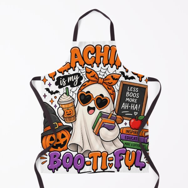 Item preview, Teaching Is Boo-tiful – Cute Halloween Ghost Teacher Design designed and sold by Gallery-yuuna .