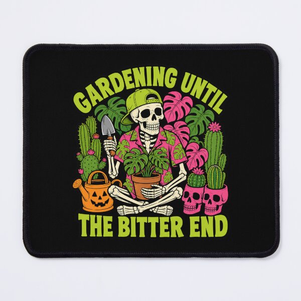 Item preview, Gardening Until The Bitter End Desert Skeleton Tee designed and sold by Design Vibras.