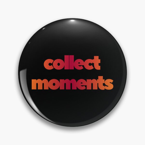 Item preview, Collect Moments Minimalist Typography Design designed and sold by RenetteWickStudio.