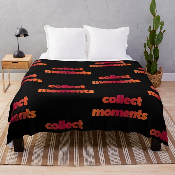 Item preview, Collect Moments Minimalist Typography Design designed and sold by RenetteWickStudio.