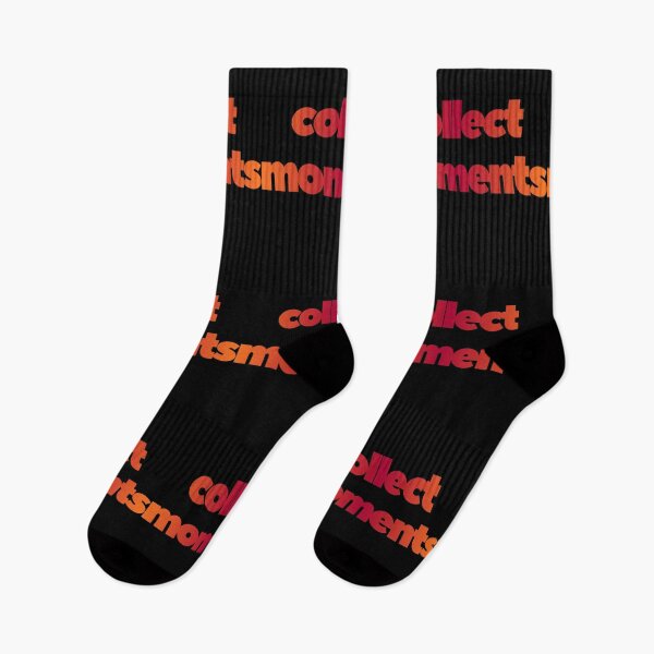 Item preview, Collect Moments Minimalist Typography Design designed and sold by RenetteWickStudio.