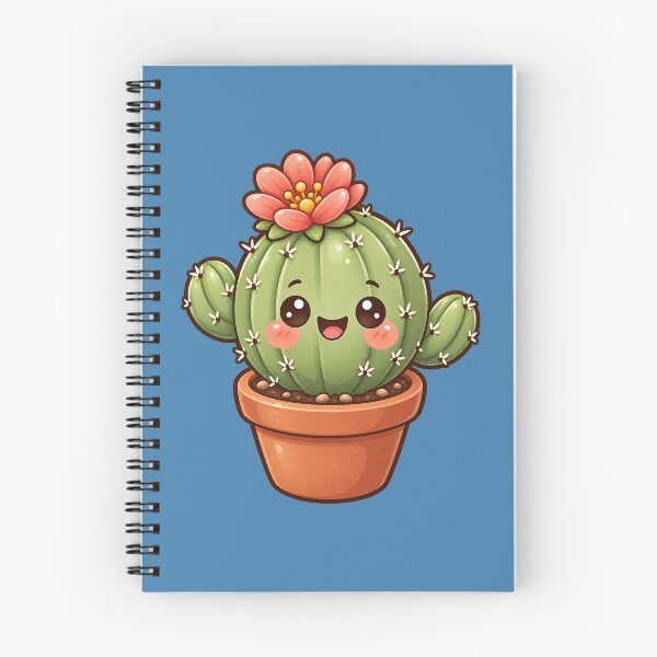 Item preview, Kawaii Flowering Cactus in a Pot designed and sold by Krys-Designs.