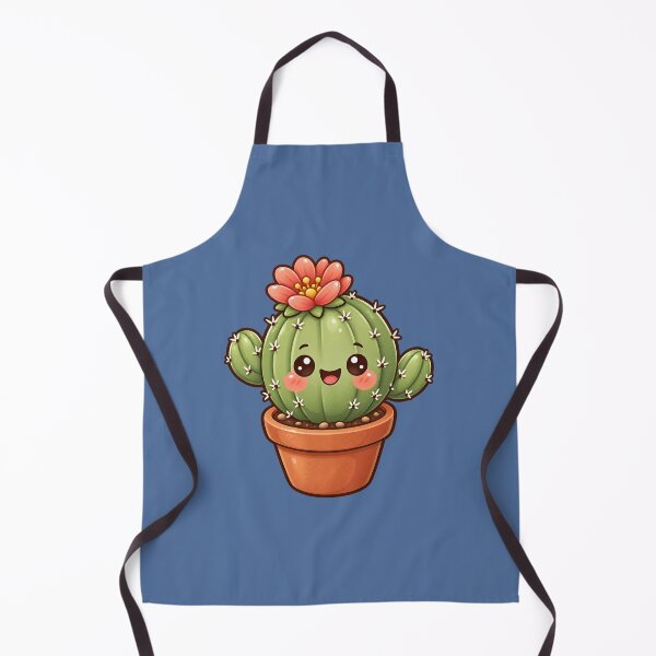 Item preview, Kawaii Flowering Cactus in a Pot designed and sold by Krys-Designs.