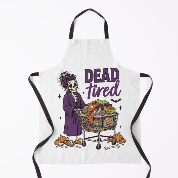 Item preview, Dead Tired Skeleton Mom Spooky Halloween designed and sold by KroghDs.