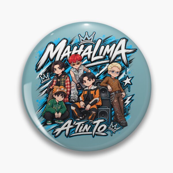 Item preview, Mahalima P-Pop Kings  designed and sold by Gee Files Crafts Studio.