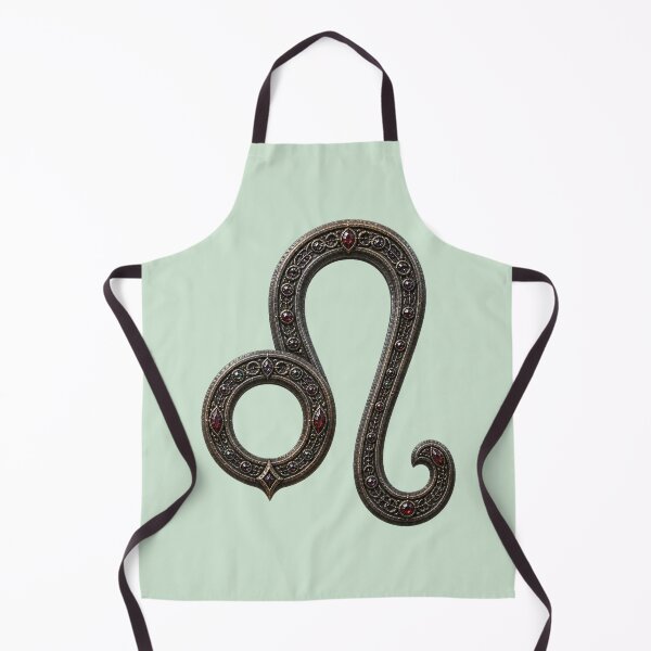 Artikelvorschau, Bejewelled Ornate Gothic Leo Zodiac Symbol entworfen und verkauft von Based-Bear.