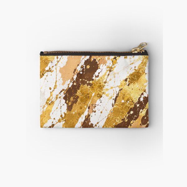 Item preview, Gilded Bronze Splatter Action Abstract Art designed and sold by THE SPLATTERED HAUS BY SAGE BANKS.