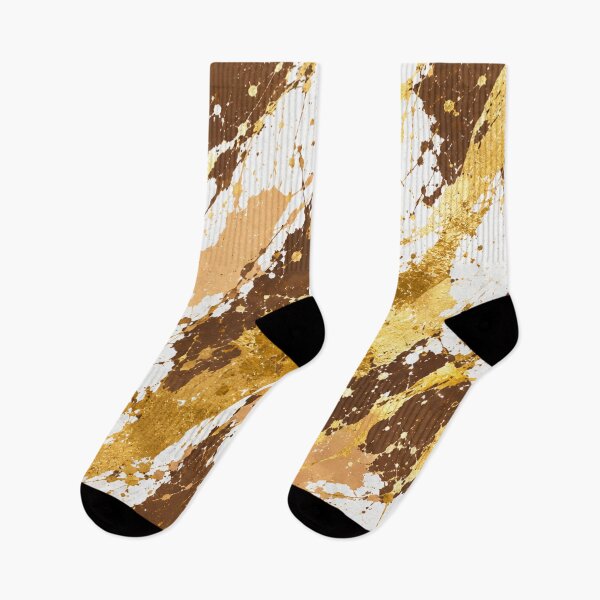 Item preview, Gilded Bronze Splatter Action Abstract Art designed and sold by THE SPLATTERED HAUS BY SAGE BANKS.