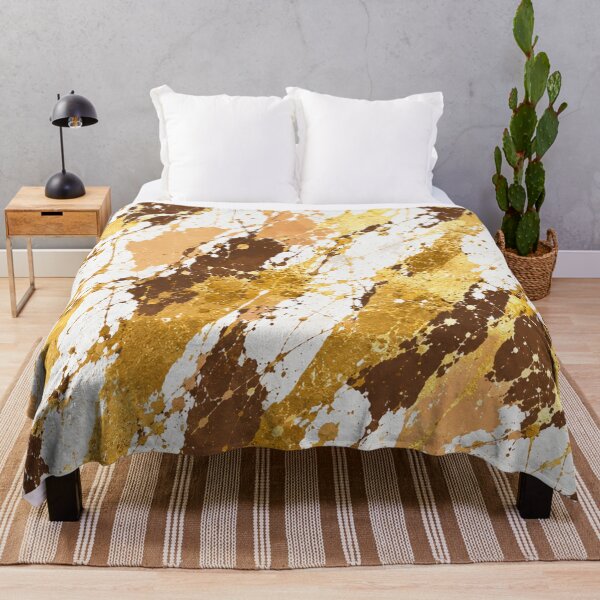 Item preview, Gilded Bronze Splatter Action Abstract Art designed and sold by THE SPLATTERED HAUS BY SAGE BANKS.