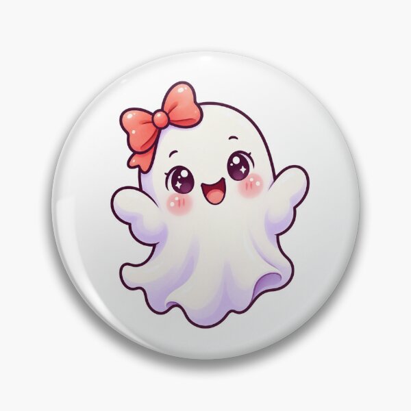 Item preview, Friendly Kawaii Ghost designed and sold by Krys-Designs.
