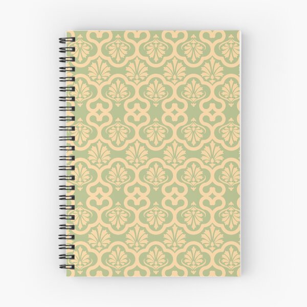 Item preview, Vintage Sage Green Damask Seamless Pattern designed and sold by prapapon.