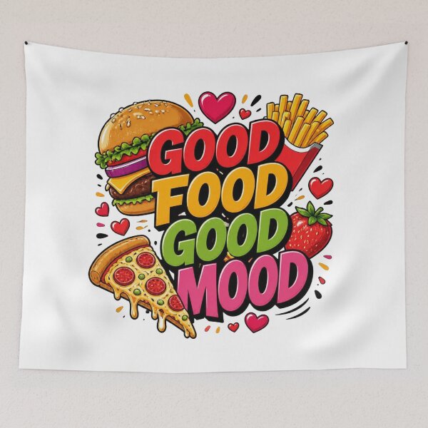 Item preview, Good Food Good Mood designed and sold by Stylestickers55.
