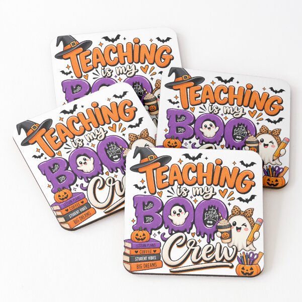 Item preview, Teaching Is My Boo Crew – Cute Halloween Ghost Teacher Design designed and sold by Gallery-yuuna .