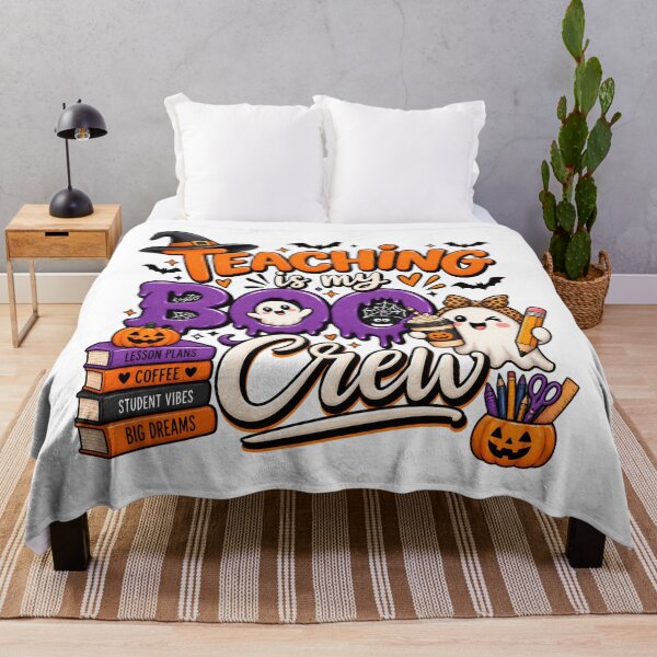 Item preview, Teaching Is My Boo Crew – Cute Halloween Ghost Teacher Design designed and sold by Gallery-yuuna .