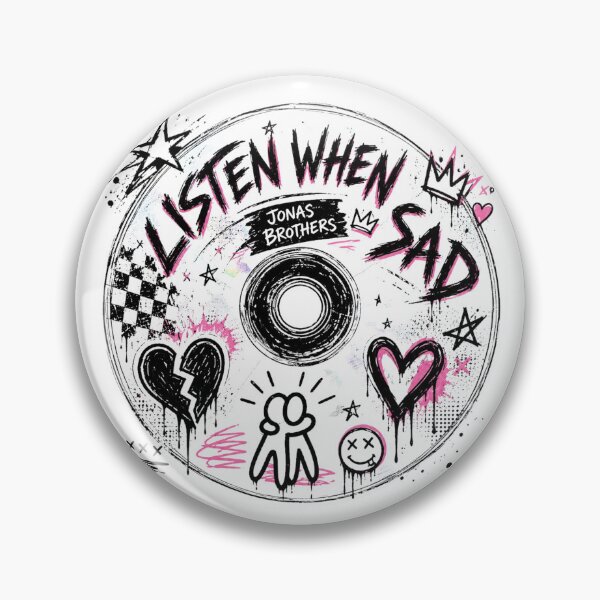 Item preview, Jonas Brothers Listen When Sad designed and sold by laurendanielidesignstudio.