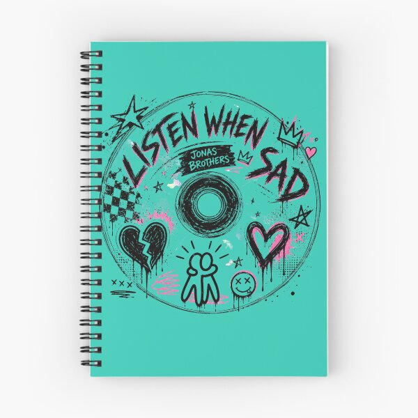Item preview, Jonas Brothers Listen When Sad designed and sold by laurendanielidesignstudio.