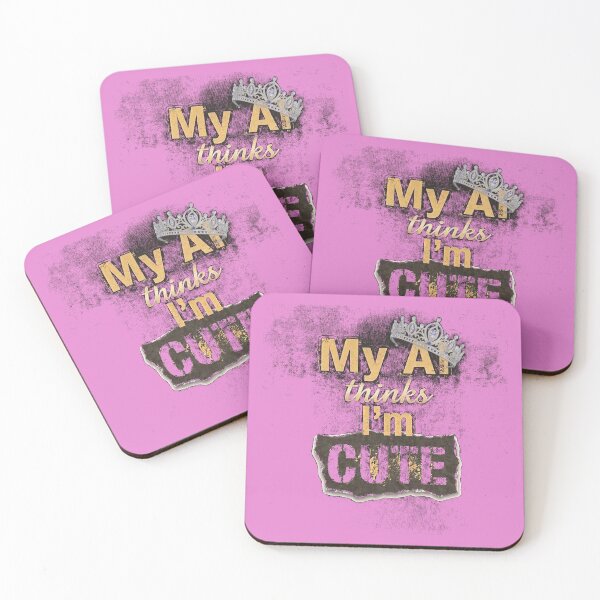 Item preview, My AI thinks I'm cute designed and sold by midmonty.