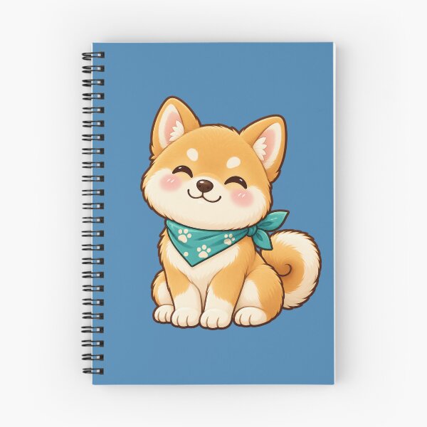 Item preview, Kawaii Golden Puppy in a Neckerchief designed and sold by Krys-Designs.