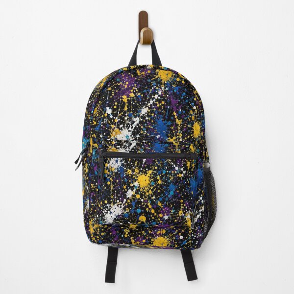 Item preview, Cosmic Splatter Action Abstract Art designed and sold by THE SPLATTERED HAUS BY SAGE BANKS.