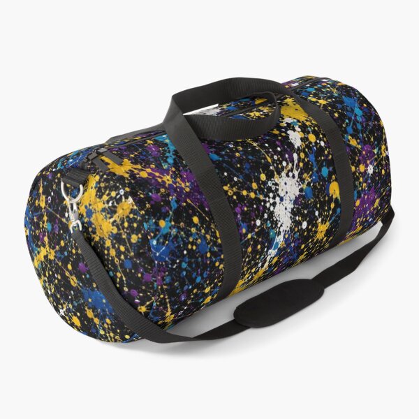 Item preview, Cosmic Splatter Action Abstract Art designed and sold by THE SPLATTERED HAUS BY SAGE BANKS.