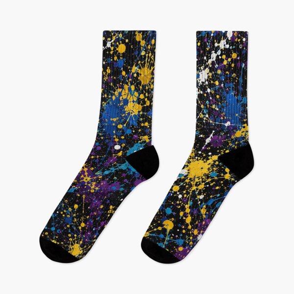 Item preview, Cosmic Splatter Action Abstract Art designed and sold by THE SPLATTERED HAUS BY SAGE BANKS.