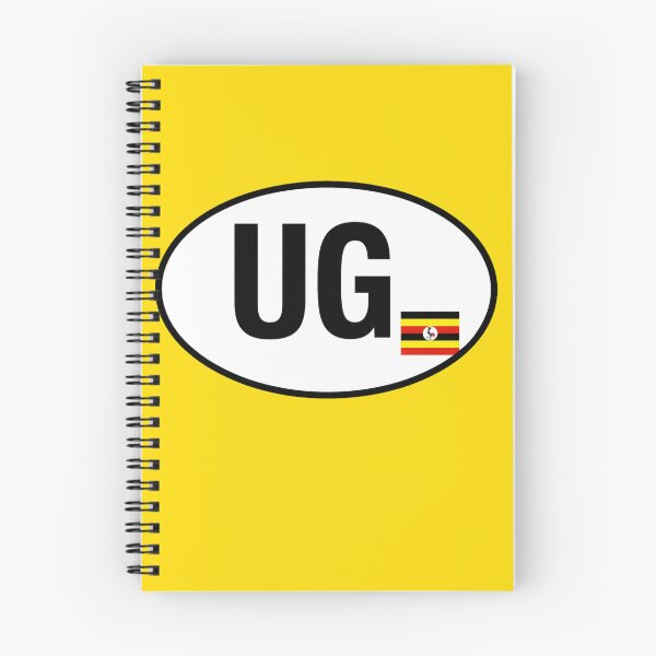 Item preview, Uganda UG Oval Country Code Sticker designed and sold by The Digital Compass.