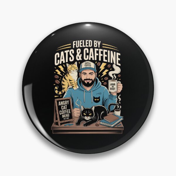 Item preview, FUELED BY CATS & CAFFEINE designed and sold by jkrphoto.