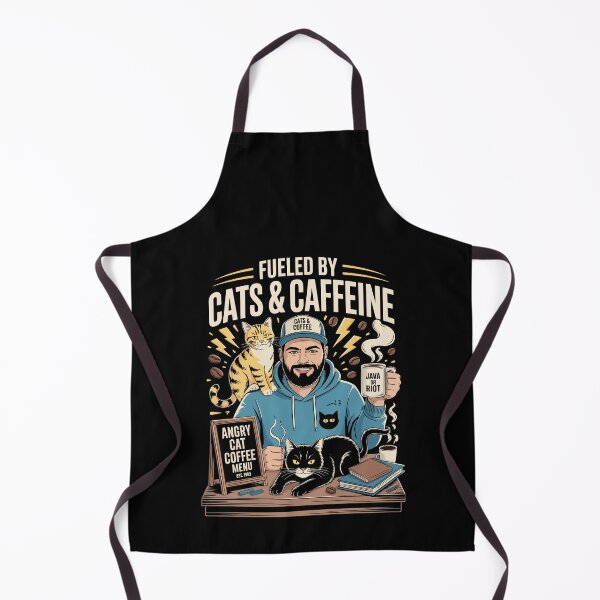 Item preview, FUELED BY CATS & CAFFEINE designed and sold by jkrphoto.