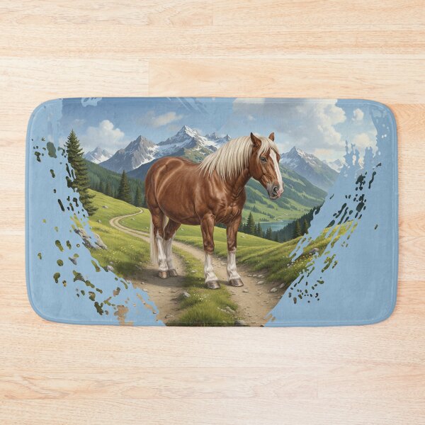 Item preview, The Abtenauer horse, a landscape and a heart designed and sold by Cheval-de-coeur.