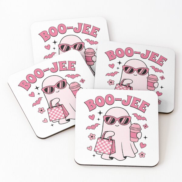 Item preview, Boo Jee Cute Pink Halloween Ghost Girls designed and sold by KroghDs.